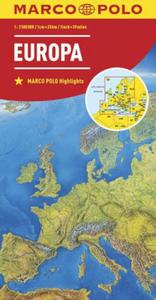 MAPA DROG.-EUROPA 1:2 500 000 MARCO POLO 9783829738262 - 2857769930