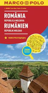 MAPA DROG.-RUMUNIA MODAWIA 1:800 000 MARCO POLO 9783829738408 - 2857769944