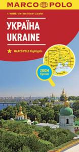 MAPA DROG.-UKRAINA 1:800 000 MARCO POLO 9783829738484 - 2857769949