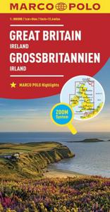 MAPA DROG.-WIELKA BRYTANIA IRLANDIA 1:80 0 000 MARCO POLO 9783829738309 - 2857769951