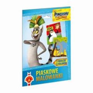 PIASKOWE MALOWANKI PINGWINY Z MADAGASKARU SERIAL - 2857770828