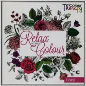 Kolorowanka Relax with colour Floral - 2857770901