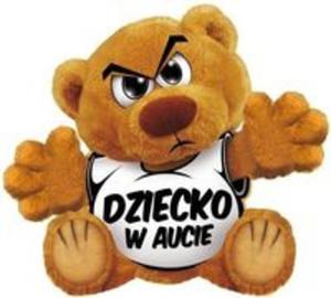 Funny Bear Dziecko w aucie - 2857771638