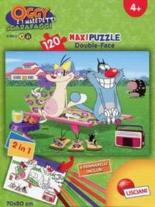 Puzzle maxi 120 Oggy i karaluchy - 2857771734