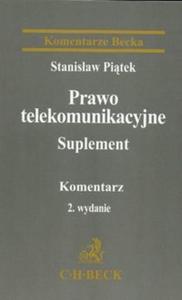 Prawo telekomunikacyjne Suplement - 2825664372