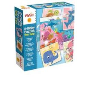 Ludattica Puzzle 8+1 Baby Puzzle Morze - 2857772770