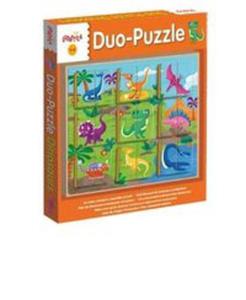 Ludattica Legno Puzzle-Duo Dinosaurs - 2857773071