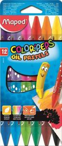 Kredki Colorpeps pastele olejne 12 sztuk - 2857773504