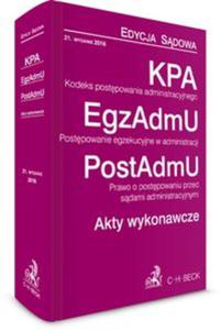 Kodeks postpowania administracyjnego Postpowanie egzekucyjne w administracji Prawo o postpowaniu...