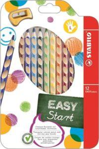 Kredki Stabilo Easycolors dla leworcznych 12 kolorw + temperwka - 2857775806