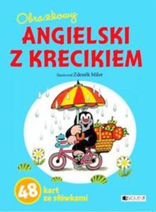 Obrazkowy angielski z krecikiem niebieski - 2857777626