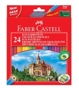 Kredki Faber-Castell Zamek 24 kolory + temperwka - 2857777790