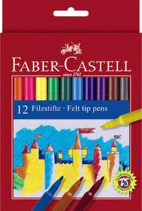 Flamastry Faber-Castell Zamek 12 kolorw - 2857777795