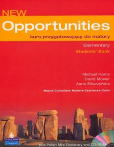 OPPORTUNITIES New Elementary Students Book