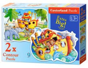 2x1 Contour Puzzle 9 i 15 Noah's Ark - 2857779130