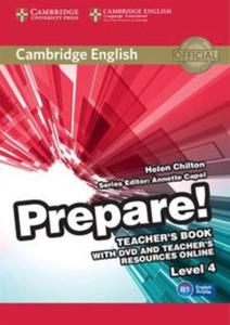Cambridge English Prepare! 4 Teacher's Book + DVD and Teacher's Resources Online - 2857780750