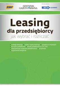 Leasing dla przedsibiorcy Jak wybra i rozlicza