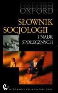 Sownik socjologii i nauk spoecznych