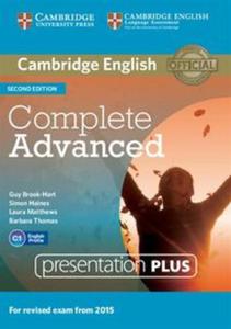 Complete Advanced Presentation Plus DVD - 2857781017