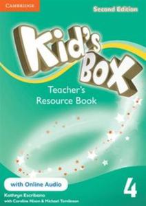 Kid's Box 4 Teacher's Resource Book with online audio - 2857781271