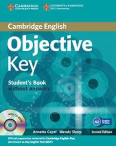 Objective Key Student's Book without answers + Practice tests booklet + CD - 2857781476