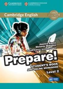 Cambridge English Prepare! 2 Student's Book + Online workbook - 2857781951