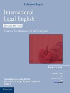 International Legal English Teacher's Book - 2857782362