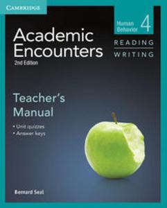 Academic Encounters 4 Teacher's Manual Reading Writing - 2857782373