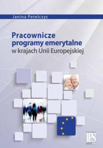 Pracownicze programy emerytalne w krajach Unii Europejskiej - 2857782840