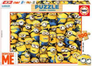 Puzzle drewniane 100 elementw - 2857783186