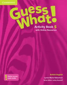 Guess What! 5 Activity Book with Online Resources - 2857783545
