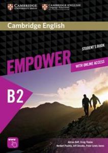 Cambridge English Empower Upper Intermediate Student's Book with Online Access - 2857783762