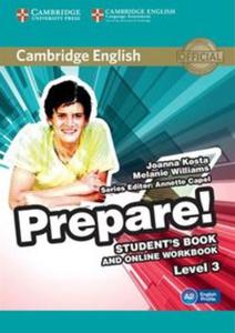 Cambridge English Prepare! 3 Student's Book + online workbook - 2857783992