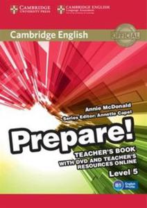 Cambridge English Prepare! 5 Teacher's Book + DVD - 2857783993