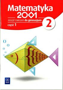Matematyka 2001. Klasa 2, Gimnazjum. Matematyka. Cz 1. Zeszyt wicze - 2857784785