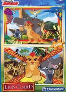 Puzzle Disney Junior Lwia Stra 2x60 - 2857784851