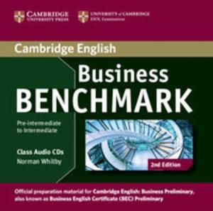 Business Benchmark Pre-intermediate to Intermediate Class Audio CD - 2857785111