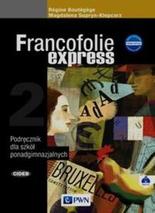 Francofolie express 2 Podrcznik + CD - 2857785154