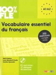 100% FLE Vocabulaire essentiel du franais A1-A2 + CD - 2857786051