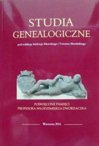 Studia genealogiczne - 2857786052