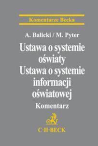Ustawa o systemie owiaty Ustawa o systemie informacji owiatowej Komentarz - 2857786222