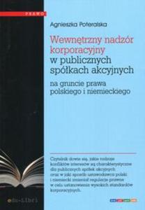 Wewntrzny nadzr korporacyjny w publicznych spkach akcyjnych - 2857786610