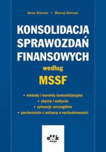 Konsolidacja sprawozda finansowych wedug MSSF - metody i korekty konsolidacyjne - zbycia i nabycia - 2857787287