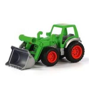 Farmer-technik traktor-adowarka w siatce - 2857787911