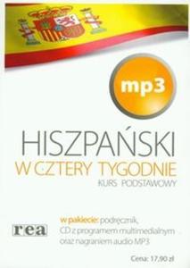 Hiszpaski w 4 tygodnie. Kurs podstawowy mp3 - 2825665216