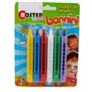 Farby do twarzy Noster Kids 6 kolorw - 2857788135