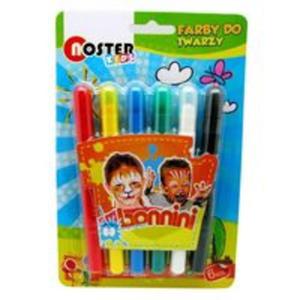 Farby do twarzy Noster 6 kolorw - 2857788136