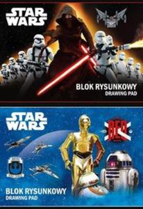 Blok rysunkowy A4 Star Wars 20 kartek 10 sztuk mix - 2857788532