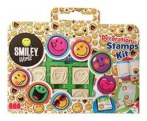 Piecztki Multiprint Smiley World 7 sztuk w walizce - 2857788770