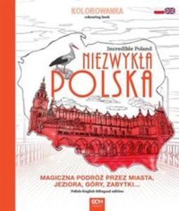 Niezwyka Polska Kolorowanka Incredible Poland Colouring book - 2857789161